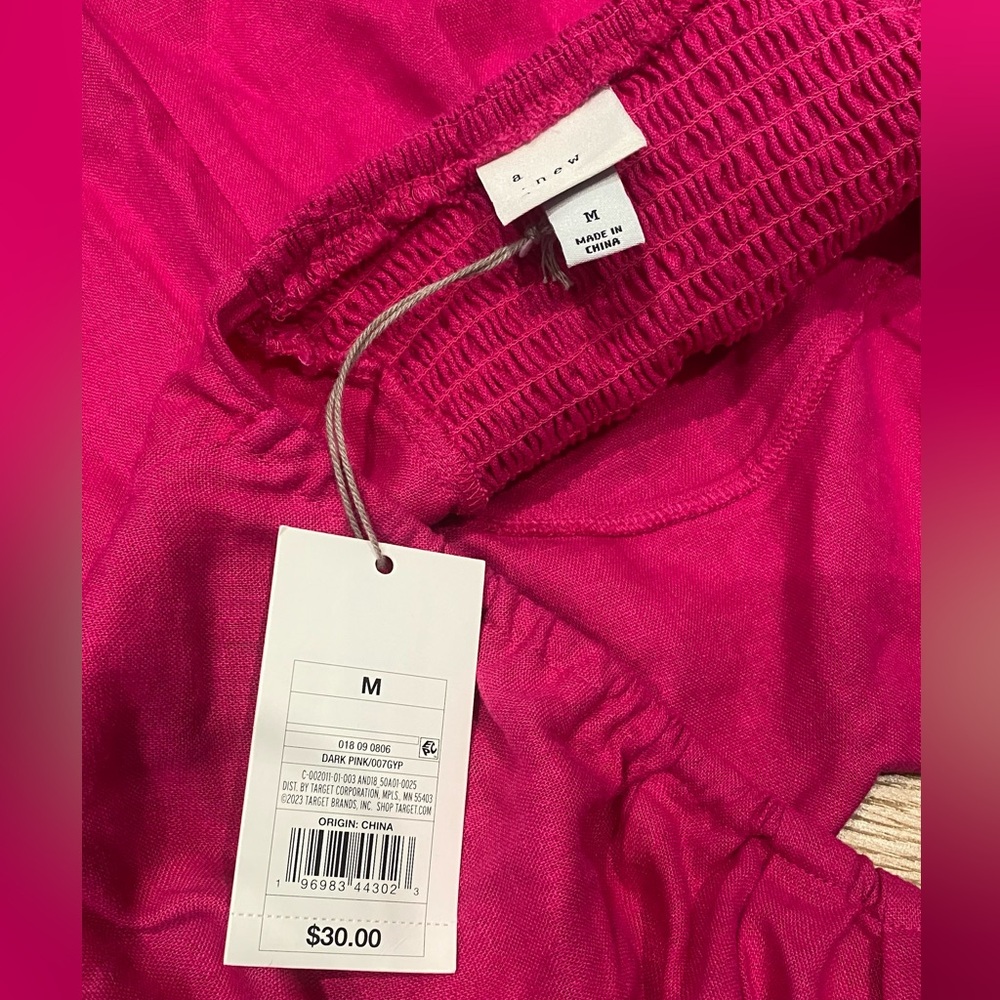 Bright Pink Dress - A New Day NWT - Picture 3 of 4